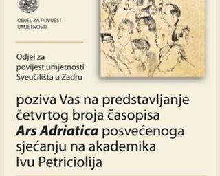 Promocija četvrtoga broja ''Ars Adriatice''